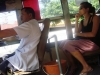 Busfahrt in Bangkok