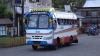 Farbiger Bus